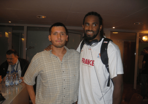 Ronny Turiaf, former player of the Los Angeles Lakers